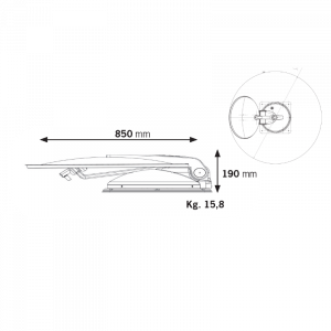VDB-SRM-012 ~ vollautomatische Satellitenanlage TWIN-Type