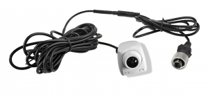 CM308N-AHD ~ 12/24V Mini-Rückfahrkamera in weiß, universell auch für Wohnmobile