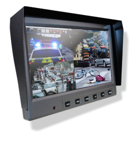 TFT1020Q-AHD ~ Digitaler AHD Rückfahrvideo-Monitor mit LED Hintergrundbeleuchtung