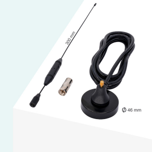 DVB-TM Antenne HD Digital TV DVB-T DVBT Zimmerantenne 360° DAB Radio Full HD