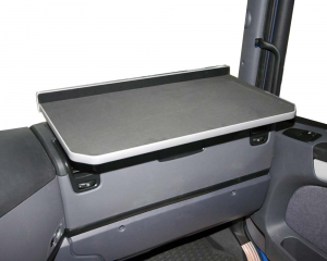 Beifahrerablage Scania R2 Armaturenbrett mit verschließbarem Staufach - Schwarz/Alu-Design