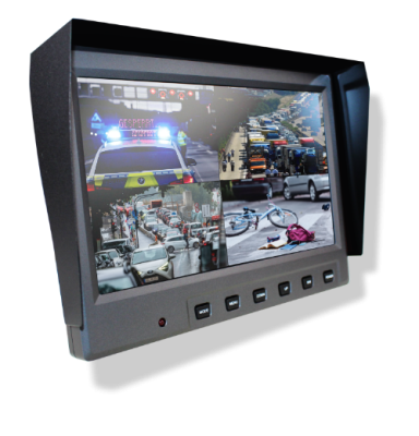 TFT1020Q-AHD ~ Digitaler AHD Rückfahrvideo-Monitor mit LED Hintergrundbeleuchtung