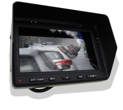 TFT703HD ~ 7"-3-Kanal AHD-Monitor mit Abbiegeassistent