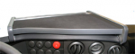 Mittelablage IVECO Daily bis Bj. 06/2006 - Schwarz/Alu-Design